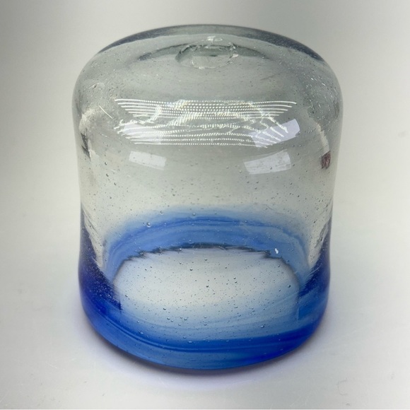 Handblown Mexican Glass Candleholder - Picture 6 of 10